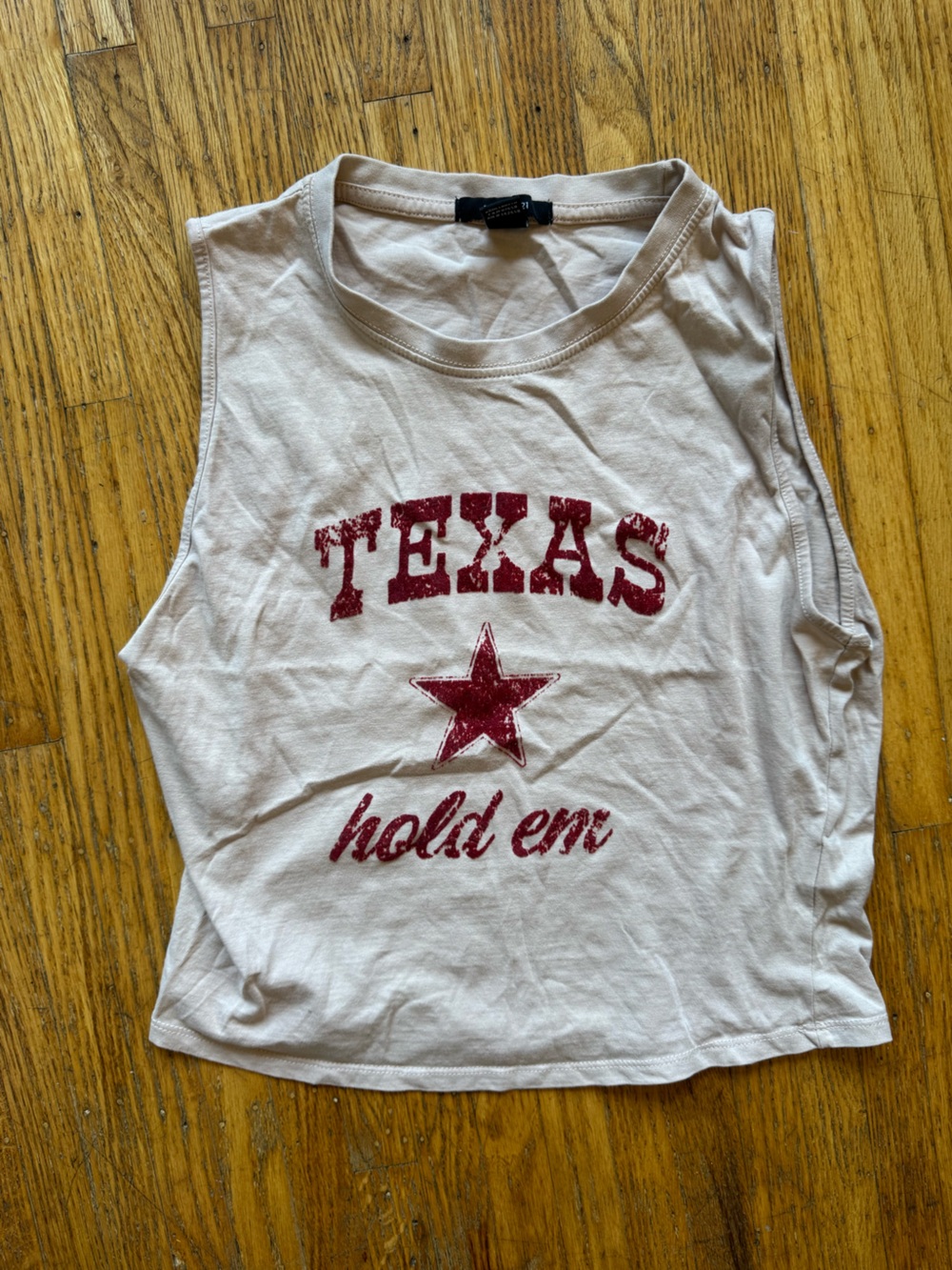 FOREVER 21 cropped sleeveless